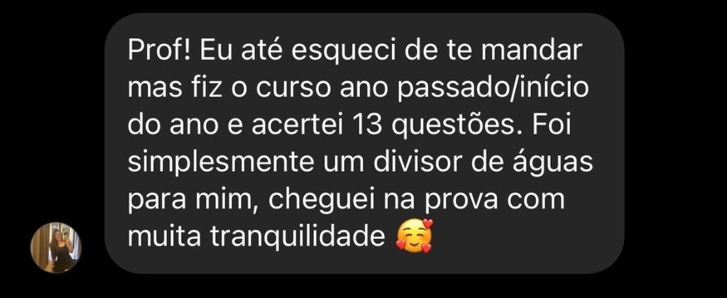 Uma preparação que fez diferença